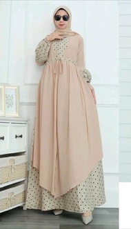 Savina Maxy / dress muslim dewasa / dress muslimah terbaru 2021 import / dress muslim kondangan / dr