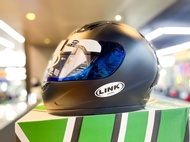 หมวกกันน็อค LINK - LYKAN พื้นดำกึ่งเงา/ด้าน (มีไซส์ MLXL)