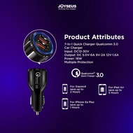 18W Car Charger 2 Ports USB QC 3.0 Fast Charging Car Plug Car Charger Fast Charging