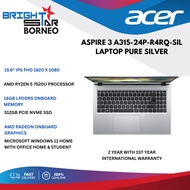 ACER Aspire 3 A315-24P-R4RQ Laptop - 15.6" FHD IPS/R5-7520U/16GB OB DDR5/512GB SSD/W11+HNS