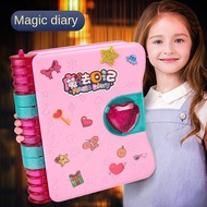 Children's Magic Book Girl Toys 5 Surprise Opening Music Treasure Box Birthday Gifts for Girls over 