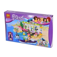 Compatible with Lego Girls Friends Series Heartlake City Surfing Shop 41315 Children Assembled Building Block Toys 10757