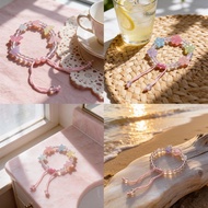 Gelang Manik Korea Aesthetic/Gelang Aesthetic Korea Manik Manik Serut/Gelang Manik Tali Serut Aesthe