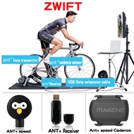 Magene Gemini 210 S3+ USB ANT+ dongle &amp; Bluetooth Speed &amp; Cadence Sensor Compatible Garmin Bryton Igpsport Zwift