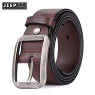 Jeep Spirit 1941 Estd Men's Genuine Leather Belt Face Leather