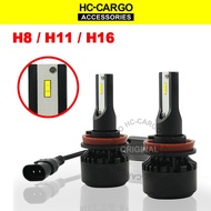 LED Headlight Convention Kit 4300k 6000k 4500LM 26W 50000 Hour ( H1 H3 H4 H7 H11 9006 9012 ) HC-160