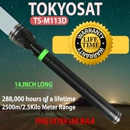 Lampu Suluh Terang TOKYOSAT LED flashlight Water Proof torch light