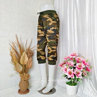 Celana Jogger Army Wanita 7/8 Celana Armi Bahan Katun Import 7/8 fit BB 90KG/XXL Jogger Armi Wanita