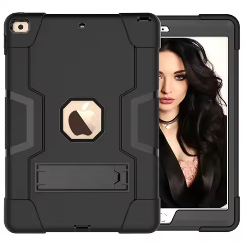 Armor Stand Shockproof Kids Tablet Case for IPad Air 10.2 10.5 11 12.9 Inch 2021 I Pad Pro 9.7 Mini 