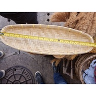 ☪ ♂ ◳ Native Lechon Tray Oval Bilao hand-made oval/oblong bilao for lechon belly lechon tray