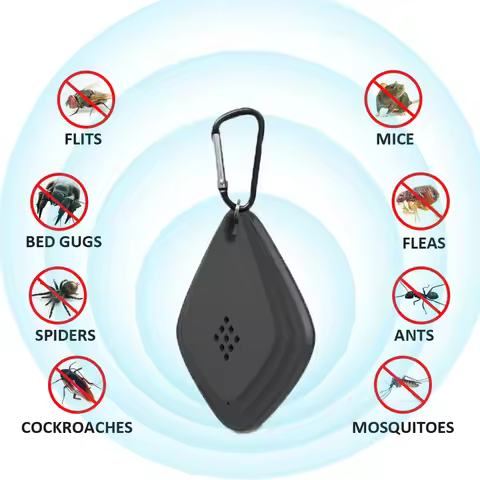 Electronic Mosquito Repeller Ultrasonic Killer safe for child pet Portable Pest Insect Fly Mouse Sum