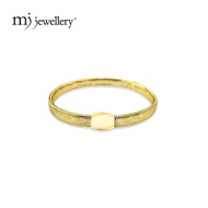 MJ Jewellery 375/9K Gold Bangle G27