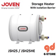 JOVEN Storage Heater JSH25 / JSH25HE Horizontal Series Stainless Steel Storage Water Heater with Iso