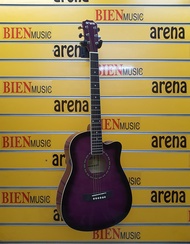 arena 38" acoustic guitar (violet)