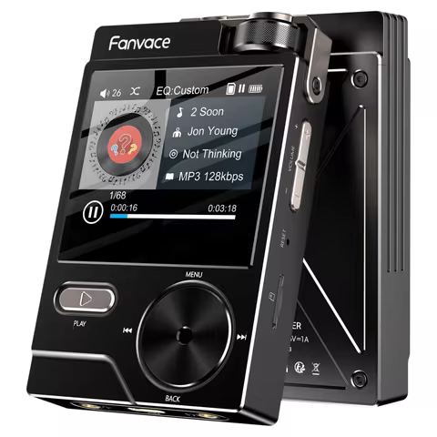 Portable HiFi MP3 Player Lossless DSD Digital Audio Music Player High Resolution 192KHz24Bit Portabl
