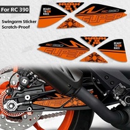 Motorcycle Racing Rear Swingarm Sticker Rotating Shaft Protection Decals Waterproof Anti-Scratch RC3