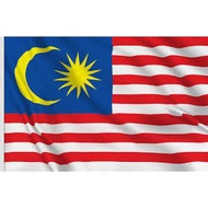 3'X6' MALAYSIA FLAG (POLYMESH) BENDERA MALAYSIA 90CM X 180CM & 2"X4"(60CM X 120CM)