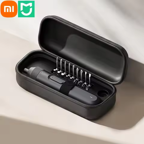 Xiaomi Mijia Electric Straight Handle Screwdriver 4N·m Max Torque 2000mAh Rechargeable Battery LED L