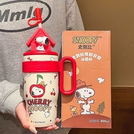 แก้วเก็บความเย็น Snoopy ขนาด 800ml. งานลิขสิทธิ์แท้ แก้วเก็บอุณหภูมิ