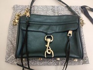 Rebecca minkoff 經典鏈帶肩背/斜肩包 簡約小包鍊帶 女側肩包 女真皮包