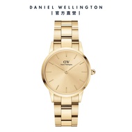 Daniel Wellington 手錶 Iconic Link Unitone 28mm精鋼錶-三色任選(DW00100401 DW00100402 DW00100403)/ 香檳金