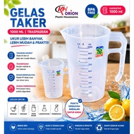 1 liter measuring cup 1 liter (1000ML) plastic measuring cup/ GREEN LEAF Brand