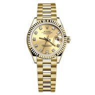 Rolex Rolex Log Type 69178 Watch Ladies Original 18k Gold Automatic Mechanical Watch Women Women's Women's Watch