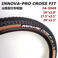 Taiwan Innova Innova 27.5 29-Inch Mountain Bike Outer Tire 2.1 Bicycle Tire Yellow Edge Tire Ia2549