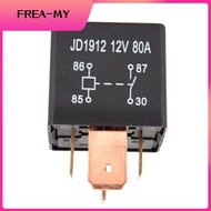 [FREA]Waterproof Heavy Duty Relay 4Pin DC 24V 12V 80A JD1912 Automotive Car Relay