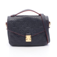 [二手] 路易威登LOUIS VUITTON手提包 Pochette Métis Monogram Empreinte Marine Rouge 2WAY M44071 Marine Rouge 皮革