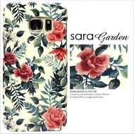 【Sara Garden】客製化 手機殼 Samsung 三星 Note10+ Note10Plus 復古 玫瑰 碎花 手工 保護殼 硬殼