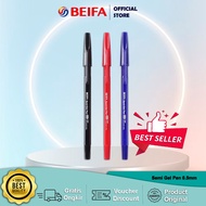 Beifa Ball Pen Semi Gel Pen 0.5mm TA600 Pcs
