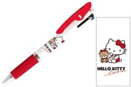 日本製 筆 3色 三麗鷗 Hello Kitty 原子筆 3色Jetstream 原子筆/圓珠筆 紅/藍/黑 (平行進口) RD