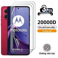 3 Miếng Phim Bảo Vệ Màn Hình Hydrogel Cho Motorola Moto Edge 50 40 Pro Neo Stylus 5G 2024 G64 G24 Po