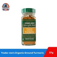 Trader Joe’s Organic Ground Turmeric 57g – USA Imported Natural Spice Powder Tea & Smoothies