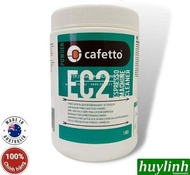 [HCM]Hộp bột vệ sinh máy pha cà phê Cafetto EC2 - 1000 gram - Made Úc