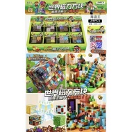 Stok Baru Minecraft Blok dan manik blok Harga untuk 1 Set 4pack/Minecraft Block Dan magnetic block p