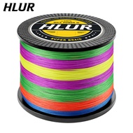HLUR PE Braided สายเบ็ดตกปลา Multifilament 300เมตร1000เมตร16เส้นสายเบ็ดตกปลาแบบเกลียวสายตกปลาแข็งแรง