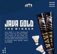 JAVA GOLD/SHUTTLECOCK/BADMINTON/ORIGINAL 100%