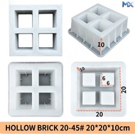 Breeze Block Hollow Partition Wall Concrete Mould Acuan Blok Berongga Dinding Sempadan Untuk Rumah T
