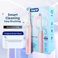 Oral-B | Smart Round Soft Bristles Electric Toothbrush iO3