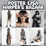 BLACKPINK Poster HARPERS LISA BAZAAR THAILAND | Kpop Poster A4 A5 A6