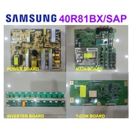 SAMSUNG LCD TV SAMSUNG LA40R81BX/SAP LA40R81B 40R81B Power Board AU040-VE Main Board BN41-00839D Inv