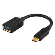 USB-C to USB 3.0 Female Adapter, 0.5 ft  (Gen1) USB3.1 Type C to Type A Adapter OTG Cord, Compatible
