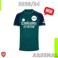 (NEW) Arsenal 3rd Third Kit 2023/24 Football Jersey Murah Kualiti Baju Jersi Fan Issue Bola Sepak Kelab Arsenal