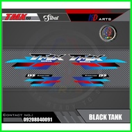 ◲ ◩ ✲ Honda TMX 155  "Sibat"  : Customized Motorcycle Decals, Laminated, NO Fade, with Freebies