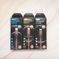 New!! Fast Charging OUKU X9 Cable 5.0A Micro USB/Type-C/Famous Brand Nylon Braided The Is Strong And