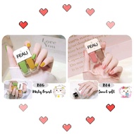 KUTEK 2IN1 FEALI KUTEKS 2 TONE KUTEK KOREA Cat Kuku Muslimah Gel HALAL