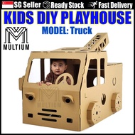 Truck  3D DIY Cardboard Toy House For Kids Fun | DIY Craft For Kids | Kids Toy House | Kid Gifts