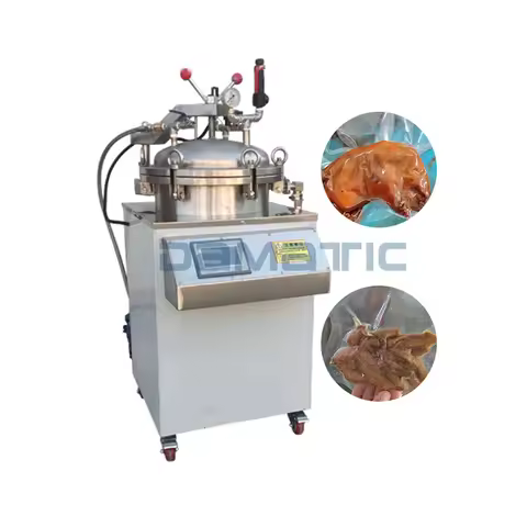 75 100 150 Litre Large High Pressure Sterilizer Spice Food Bag Retort Sterilization Machine for Auto